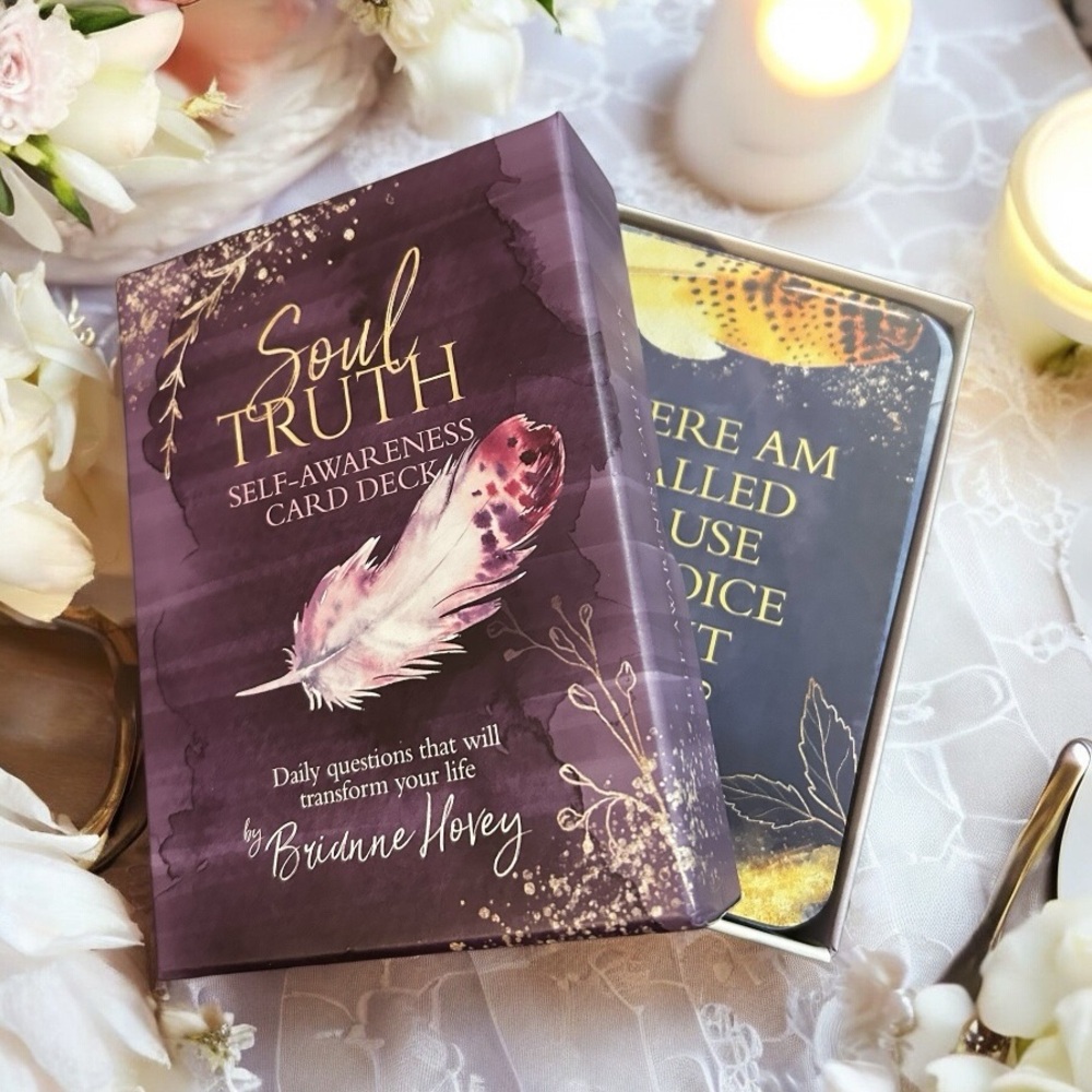 Assorted Spiritual Card Decks in Purple and Blue Oracle affirmation cards - Picture 4 of 5